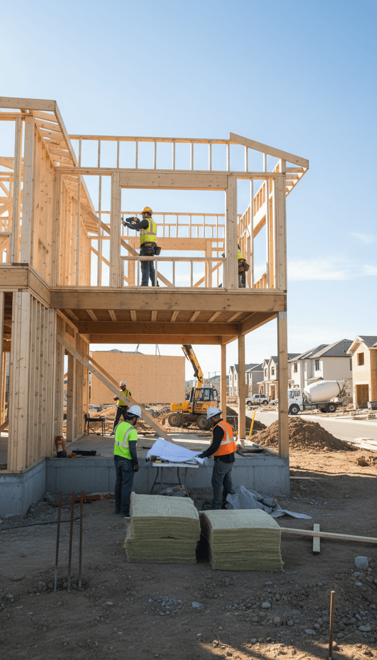 Attari Constructions team building a new home in Melbourne