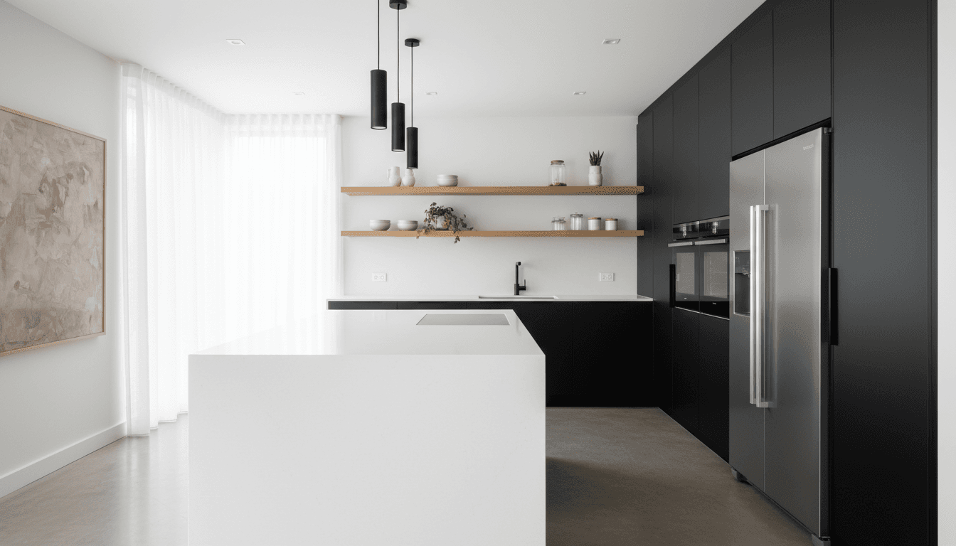 Kitchen renovation with quality finishes and modern layout