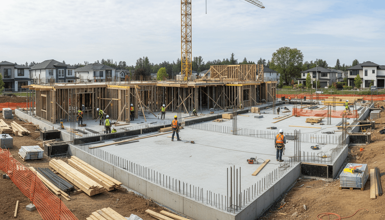 New home construction